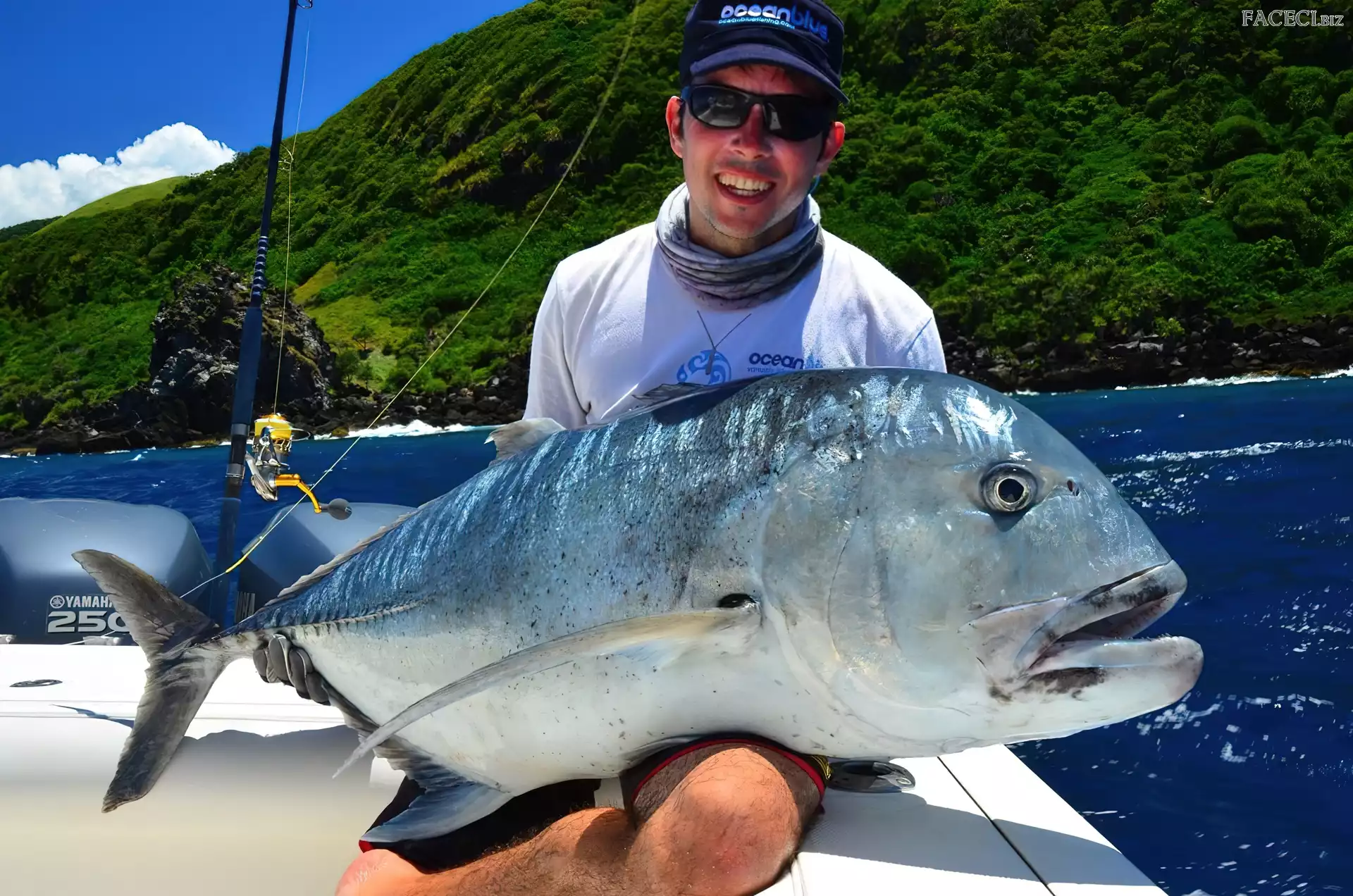 Wędkowanie, Vanuatu, Mężczyzna, Rybka